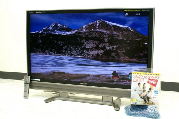 SHARP AQUOS46型テレビ＆ブルーレイディスクレコーダー - ブルーレイ
